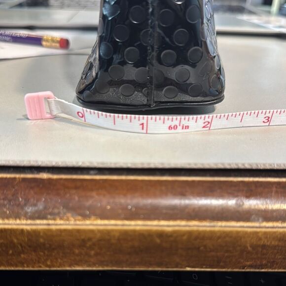 Kate Spade Black Polka Dot Cosmetic Makeup Clutch - Picture 7 of 8